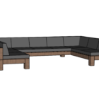 Cavalier Lounge sofa, 9 personers